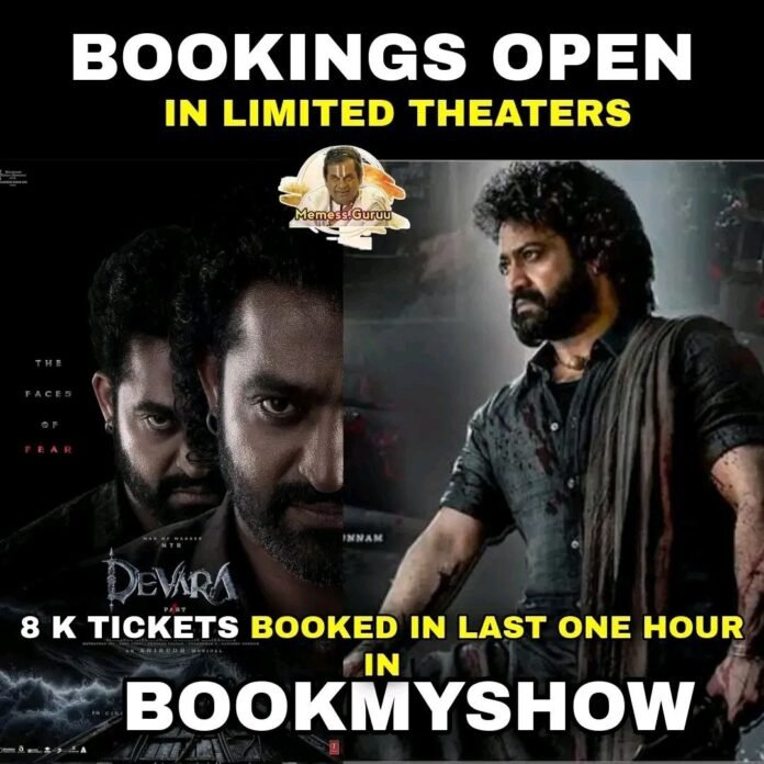 Devara Part 1 Advance Bookings Are Open..