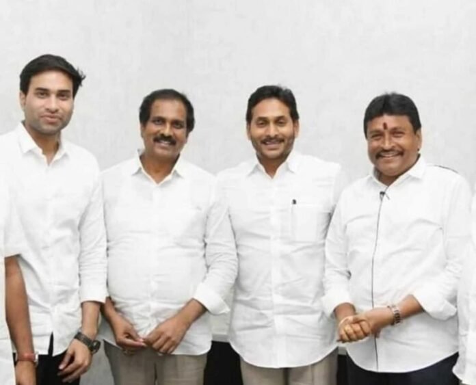 YS Jagan met with the leaders of the joint Krishna district today