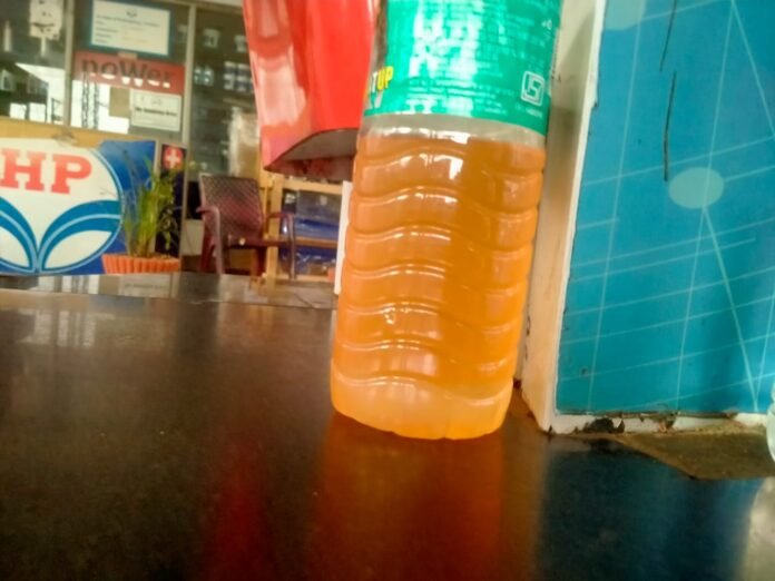 Water instead of petrol