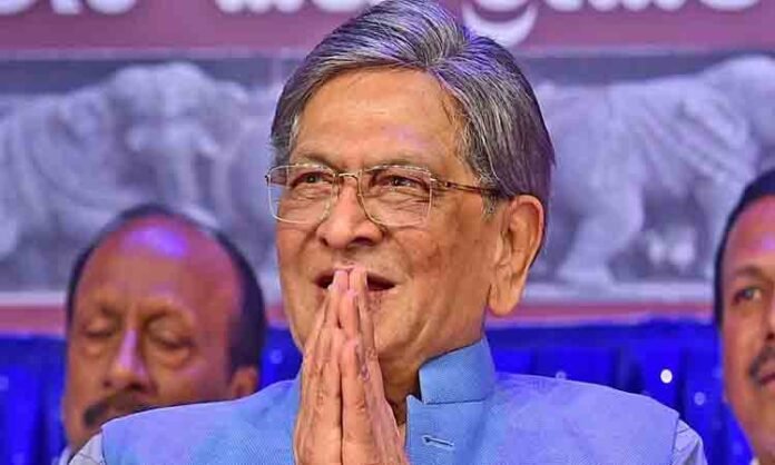 Hospitalized former Karnataka CM Sm. Krishna Hospitalized former Karnataka CM Sm. Krishna