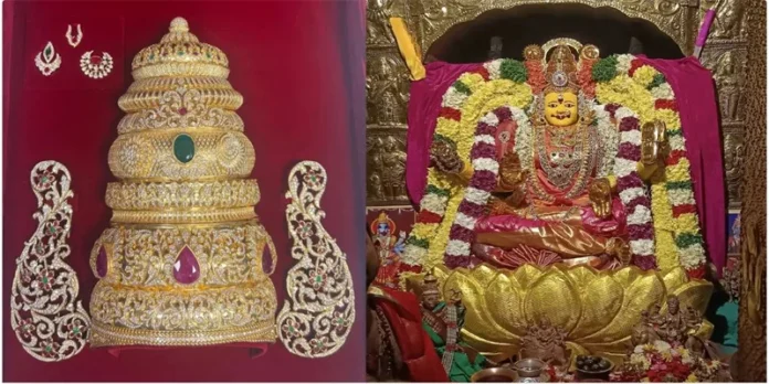 2.50 crore crown for Durgamma 2.50 crore crown for Durgamma