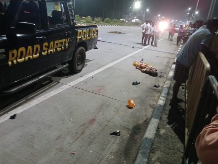 Two died in a road accident Two died in a road accident