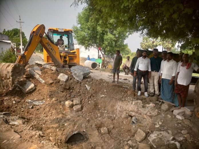 Minister Sridhar Babu has solved the problem of drainage which been many years