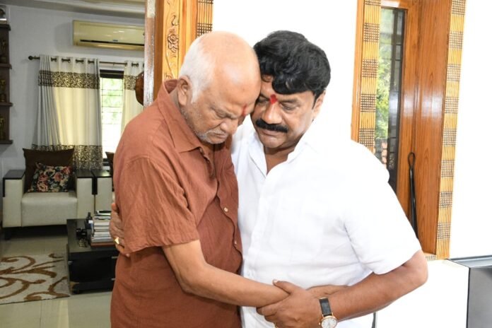 Thalasani visited Rajendra Prasad