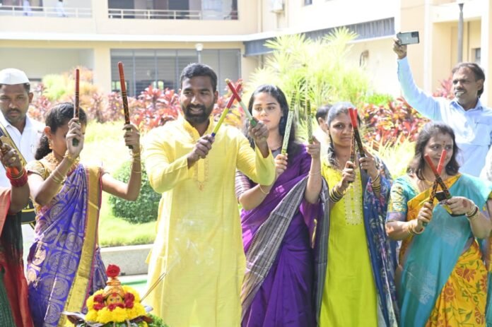 District Collector B.Satya Prasad-Bathukamma greatfestival where flowers worshiped