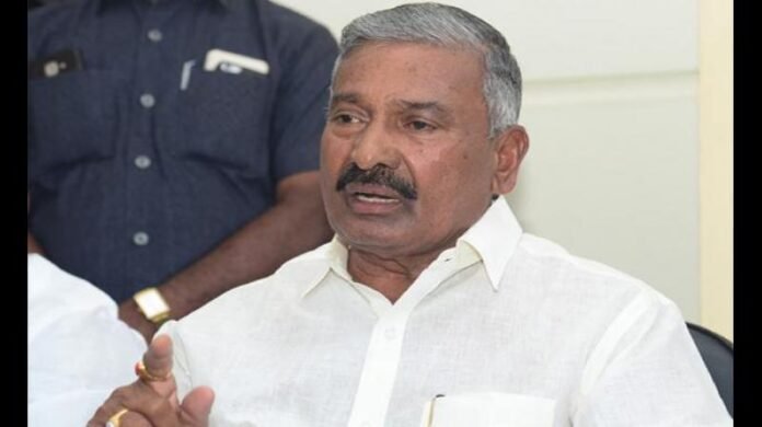 Former minister Peddireddy reacted to Aspia's death Former minister Peddireddy reacted to Aspia's death