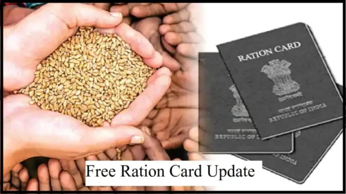 Rice and wheat if you have a ration card