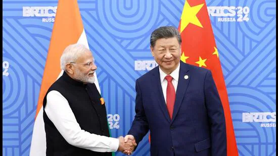 Xi Jinping meets PM Modi Xi Jinping meets PM Modi