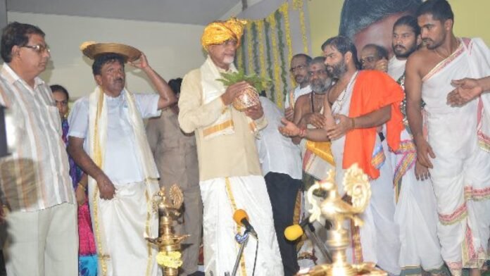 Yanamala Pujas in Tapovanam Yanamala Pujas in Tapovanam