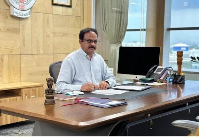Cherukuri Sridhar as Kadapa District Collector Cherukuri Sridhar as Kadapa District Collector