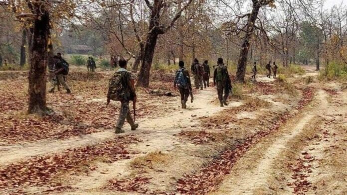 Massive encounter between police and Maoists in Chhattisgarh.