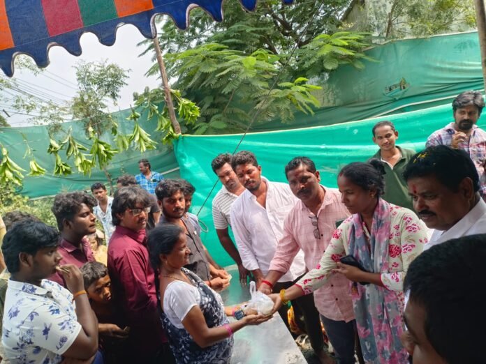 Biryani for five rupees in Tadepalligudem...