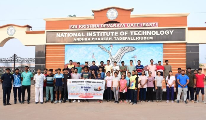 A grand walkathon program in AP NIT A grand walkathon program in AP NIT
