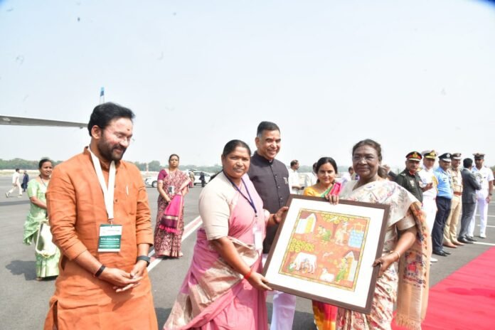 A grand farewell to President Draupathi Murmu