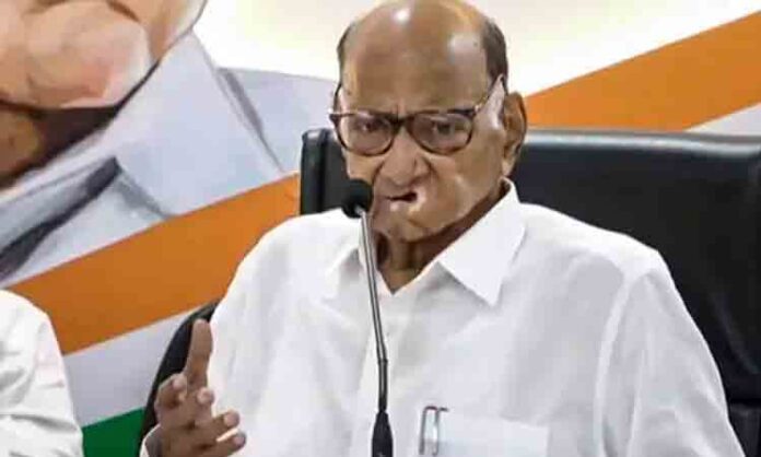 Difference in EVM votes… but no evidence: Sharad Pawar