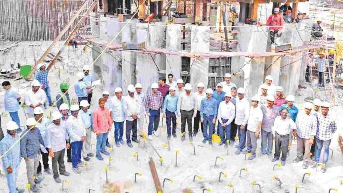 Construction of Polavaram Dam at a height of 72 meters