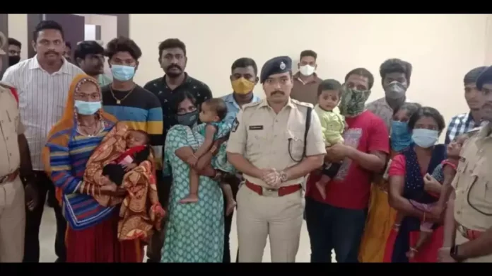 Gang of kidnappers arrested in Ramakuppam Gang of kidnappers arrested in Ramakuppam