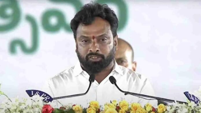 Minister Vasamshetty Subhash visited Simhadri Appanna Minister Vasamshetty Subhash visited Simhadri Appanna