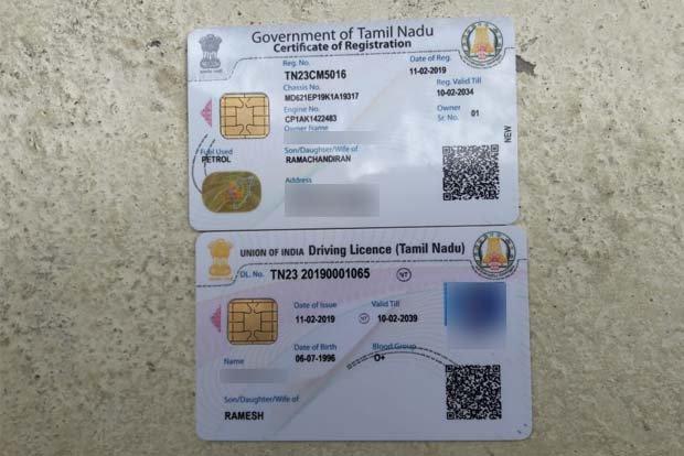 RCs and driving licenses in smart cards RCs and driving licenses in smart cards
