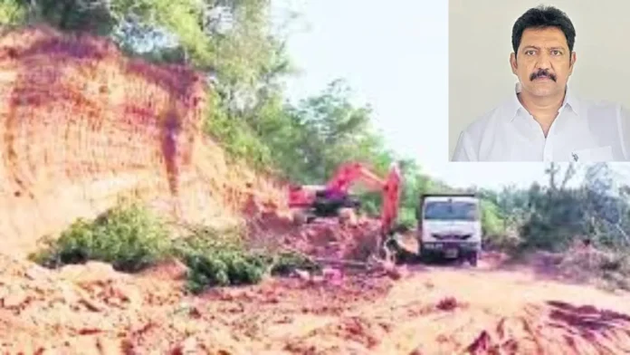 Vamsi booked in Polavaram soil scam.. Vamsi booked in Polavaram soil scam..