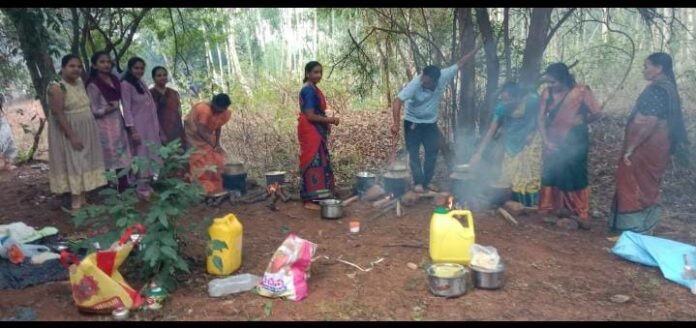 Mallanna bonala noise in the mandal