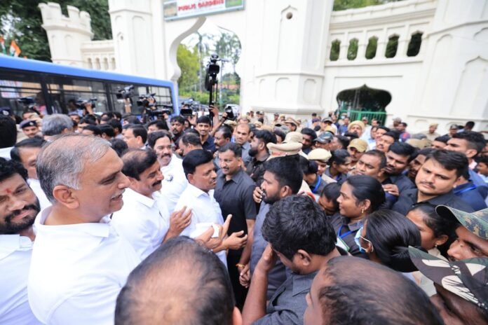 BRS MLAs arrested