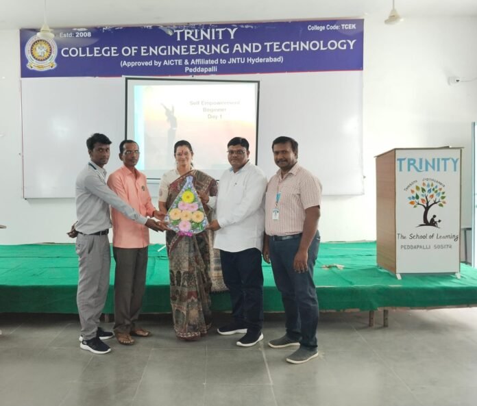 Self Empowerment One Day Workshop at Trinity Engineering College