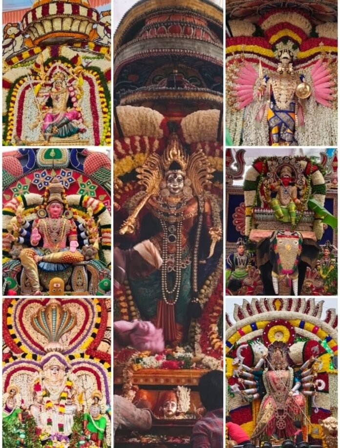 A glorious fair of Yedu Gangammas A glorious fair of Yedu Gangammas