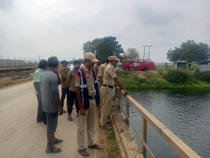 Missing student in the right canal of Sagar