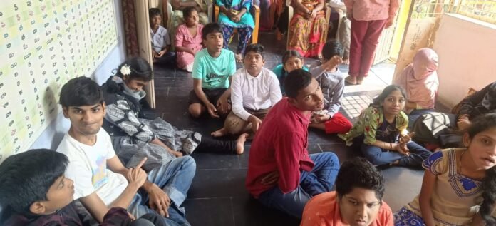 Semi-Christmas celebrations at Bhavita Divyang School