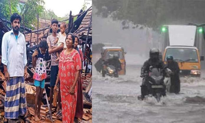 Tamilnadu state is hit by torrential rains