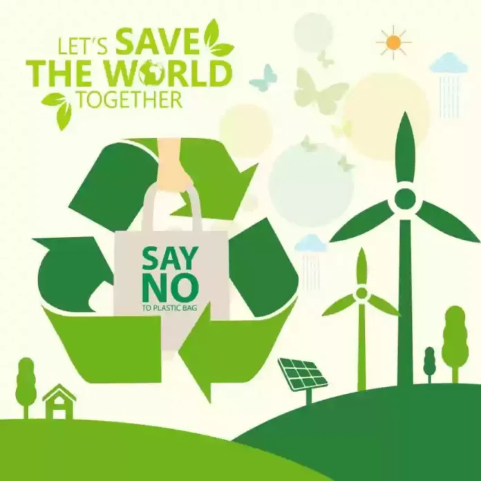 Let's ban plastic..let's save the environment... Let's ban plastic..let's save the environment...