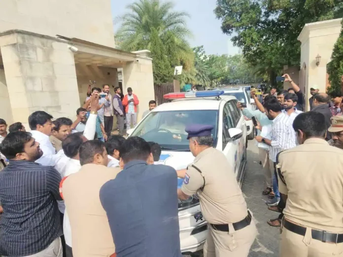 MLA Kaushik Reddy arrested