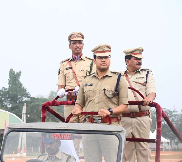 SP inspected the Republic Day arrangements