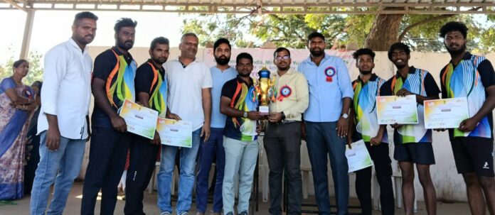 Sports are a sign of friendship--District Youth Officer Rambabu