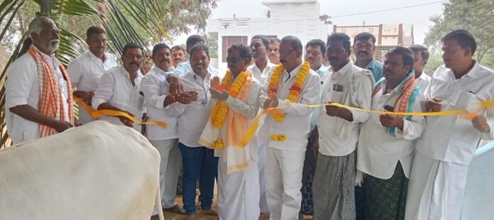 Opening of Gokulam shed in Chennampally village