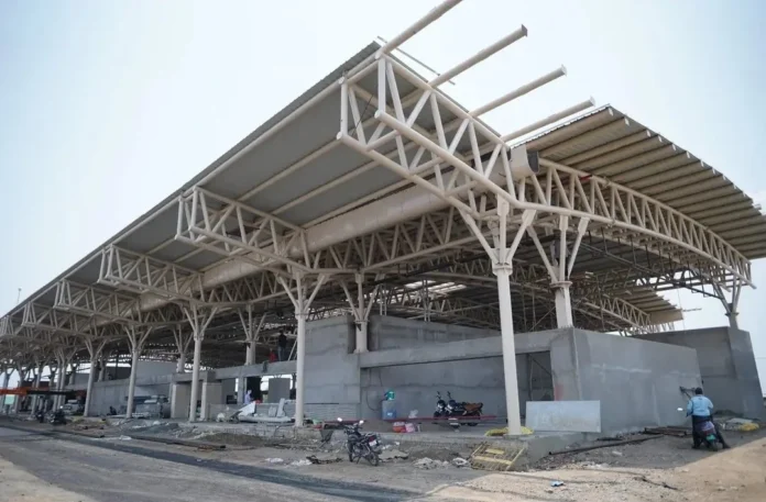 Airport, Stadium in Amaravati