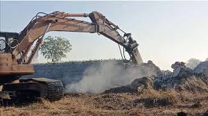 Hydra demolitions in Pocharam Municipality