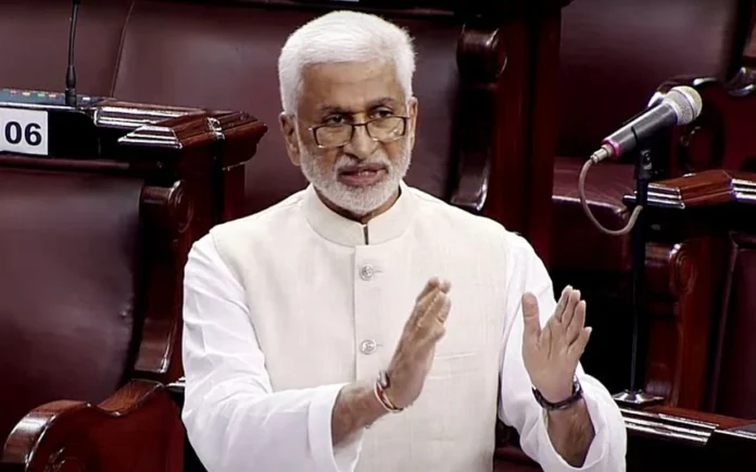 Nallari replaces Vijayasai Reddy...