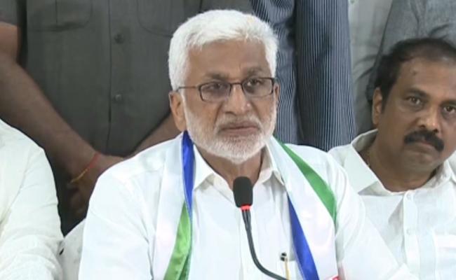 Vijayasai Reddy's statement is sad
