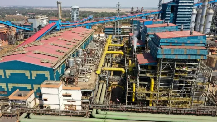 What is happening in the steel plant?