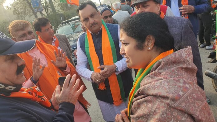 Purandeshwari campaign in Delhi election