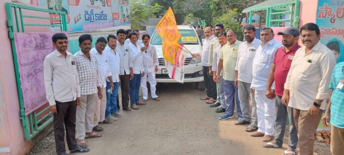 Election nomination of graduate MLC candidate Alapati Raja
