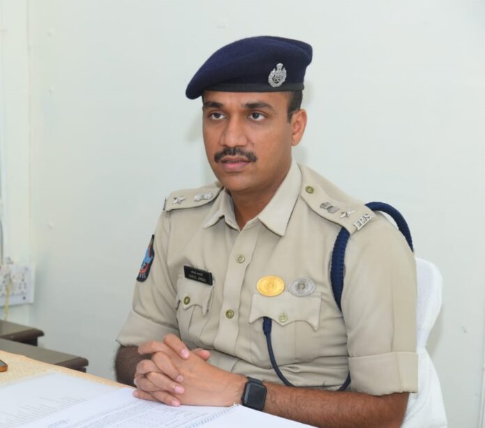 Violation of election code should done according to law--District SP Vakul Jindal