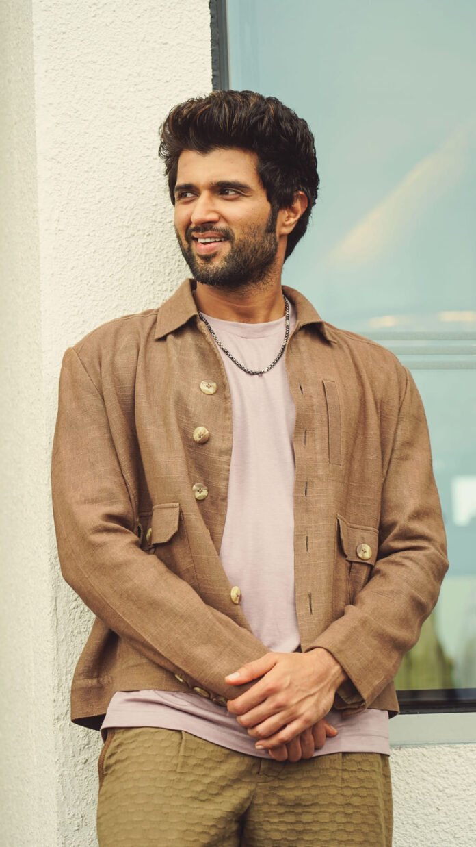Vijay Deverakonda as the brand ambassador of Anurag University
