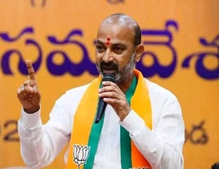 Congress surpasses BRS in lies, numbers, debts, and extortion..? Bandi Sanjay Kumar