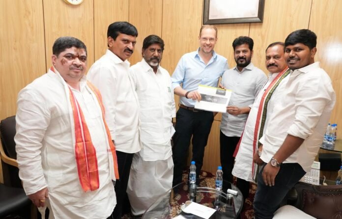 German industrialist Stephen meets Chief Minister Revanth Reddy