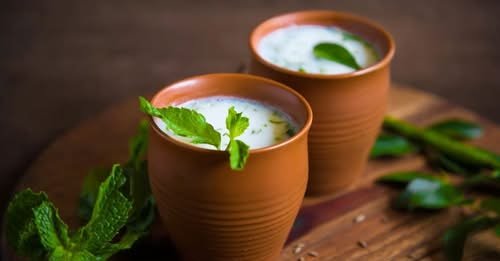 Drink buttermilk twice a day..!