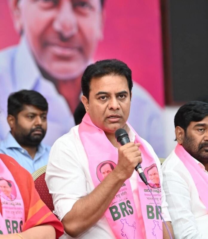 Except for a mad monk like Revanth Reddy, no one would mortgage the pond: KTR