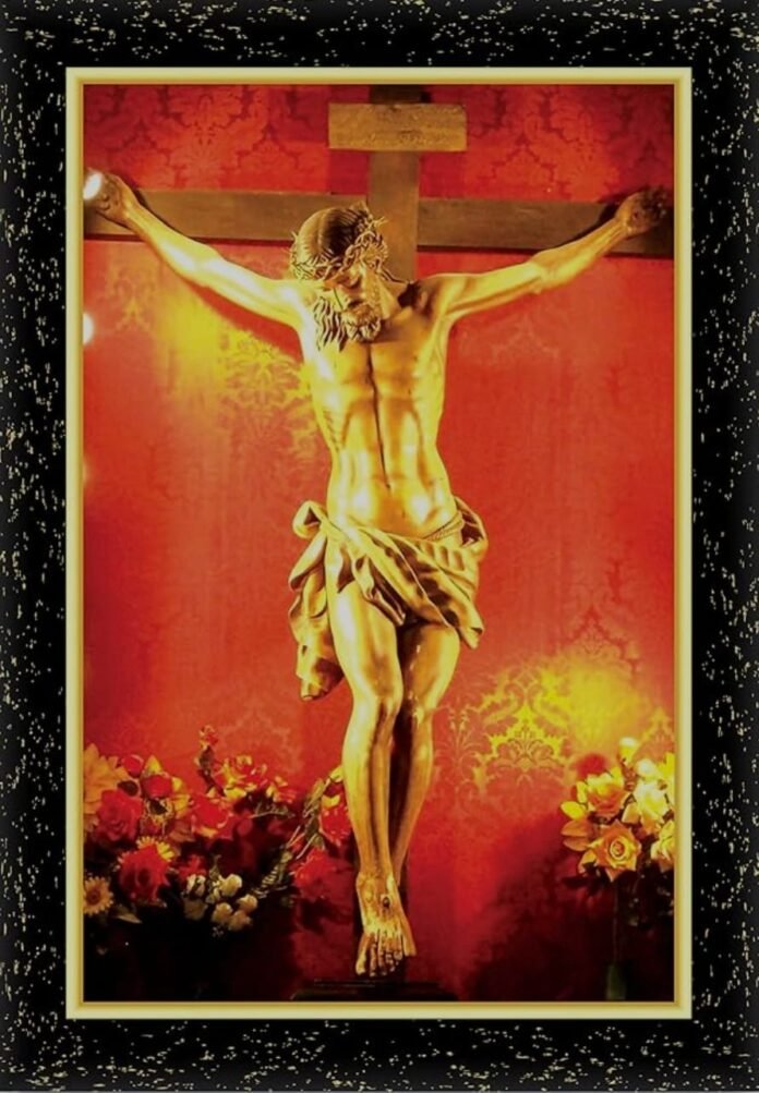 Jesus Christ on the cross for the world..